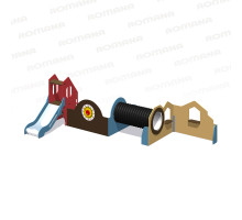 Детский игровой модуль с горкой Romana 115.57.00