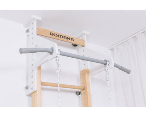 Шведская стенка ROMANA Eco1 (дерево-белый)