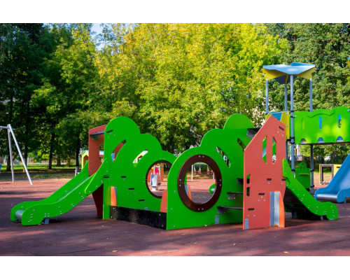 Игровой модуль с песочницей и горкой Romana 115.58.00
