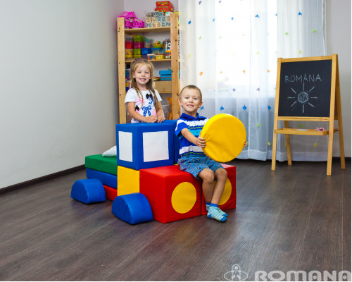 Мягкий игровой комплекс Romana «Пикап» (pastel)