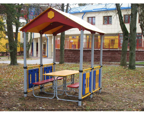 Беседка со скамьей и столом Romana 301.07.00